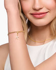 THOMAS SABO Charm Pendant Letter K Gold Plated