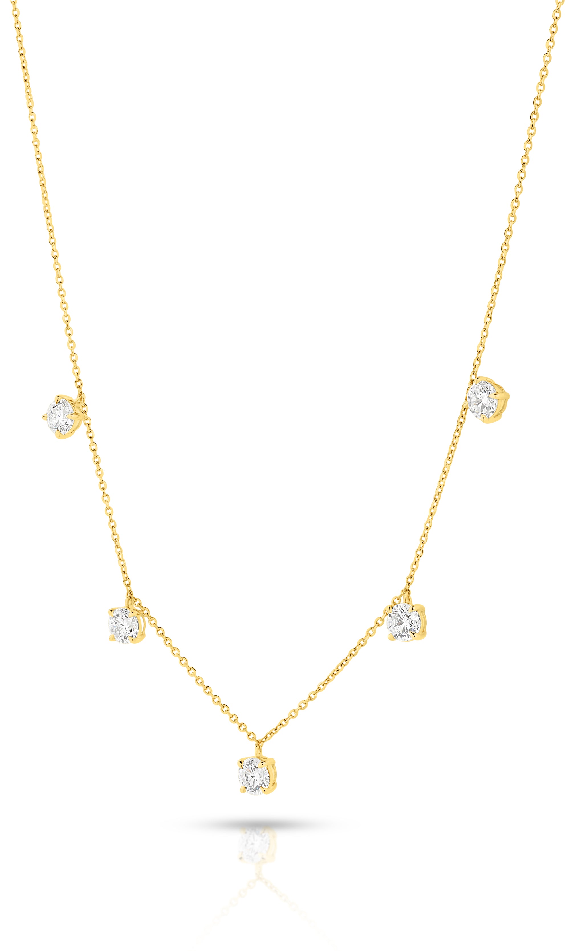 HEIRLOOM AMELIE DIAMOND NECKLACE - SOLID GOLD