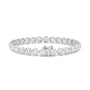 HEIRLOOM BRILLIANT CUT DIAMOND TENNIS BRACELET - SOLID GOLD