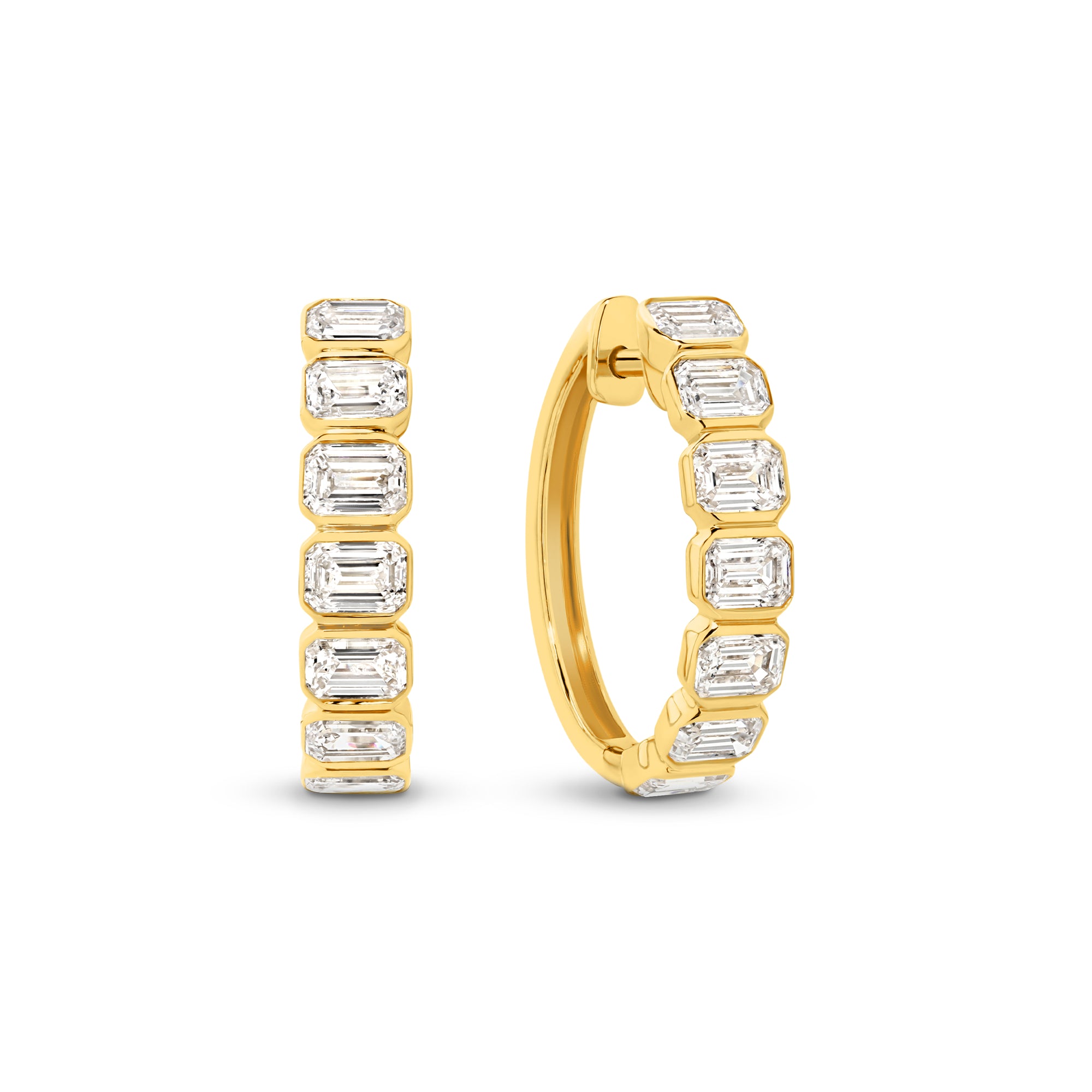HEIRLOOM ELODIE DIAMOND HOPE EARRINGS - SOLID GOLD