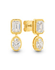 HEIRLOOM VALENTINA DIAMOND DROP EARRINGS - SOLID GOLD