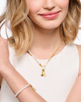 THOMAS SABO Charm Pendant Sun Gold Plated