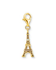 THOMAS SABO Charm Pendant Eiffel Tower Gold