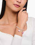 THOMAS SABO Charm Pendant Pink Raspberry Macaron