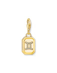THOMAS SABO Charm Pendant Gemini Zodiac Sign Gold