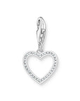 THOMAS SABO Open heart charm with zirconia