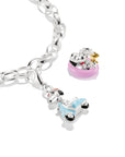 Original Charm Snoopy and Woodstock with Swim Ring