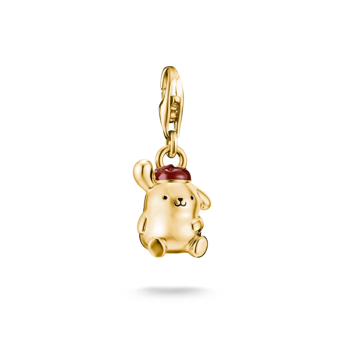 Hello Kitty Pompompurin Charm, Gold-Plated
