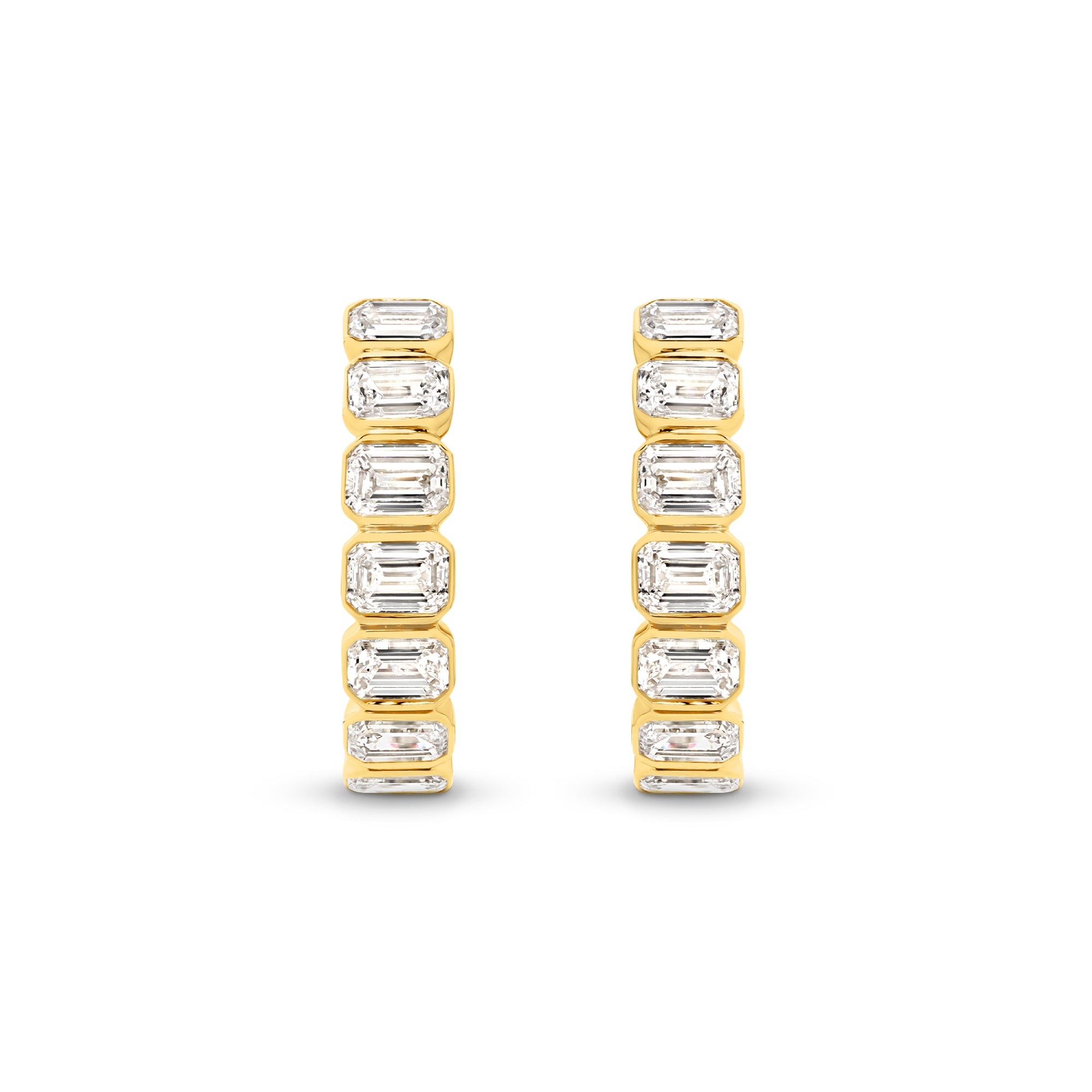 HEIRLOOM ELODIE DIAMOND HOPE EARRINGS - SOLID GOLD
