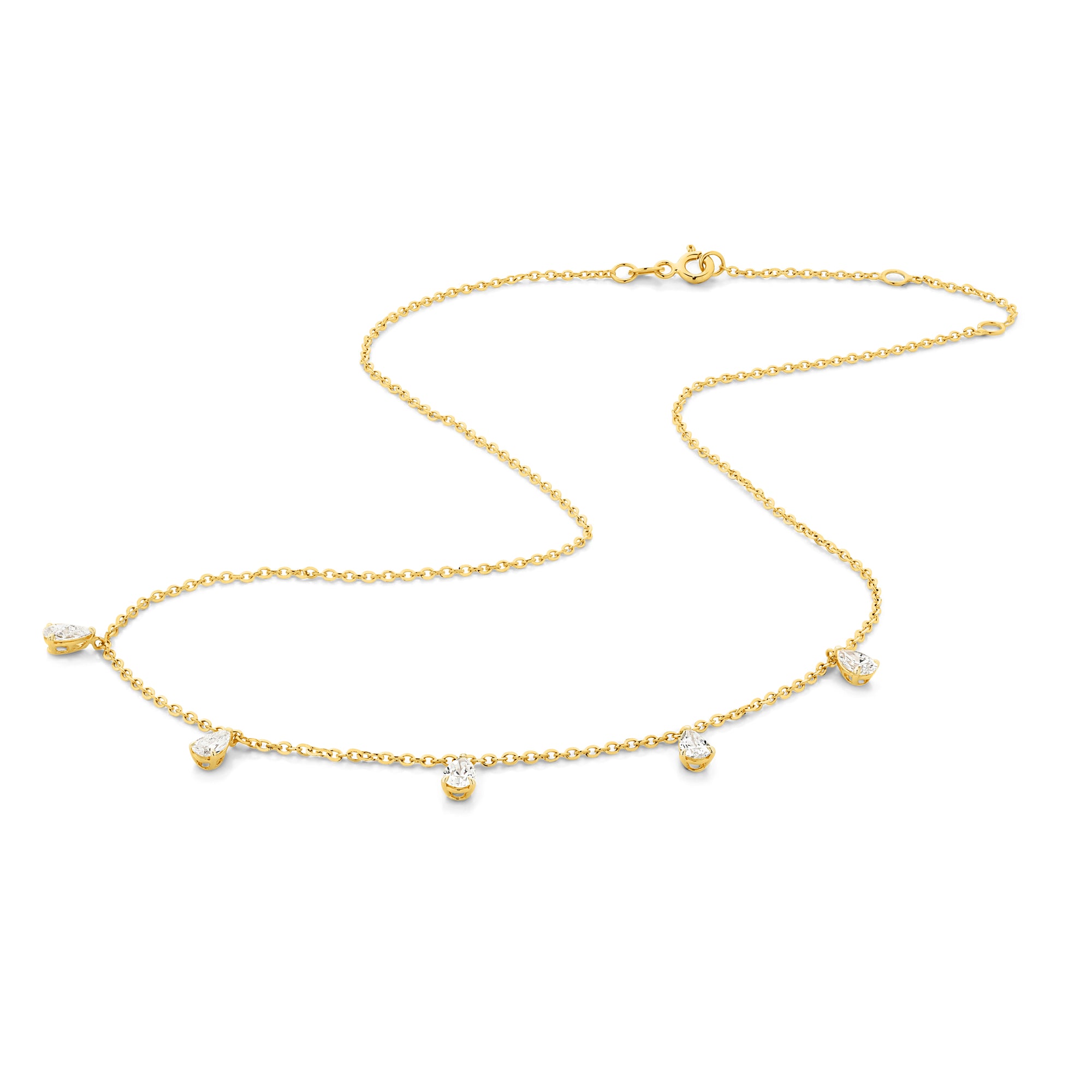 HEIRLOOM AURELIA DIAMOND NECKLACE - SOLID GOLD