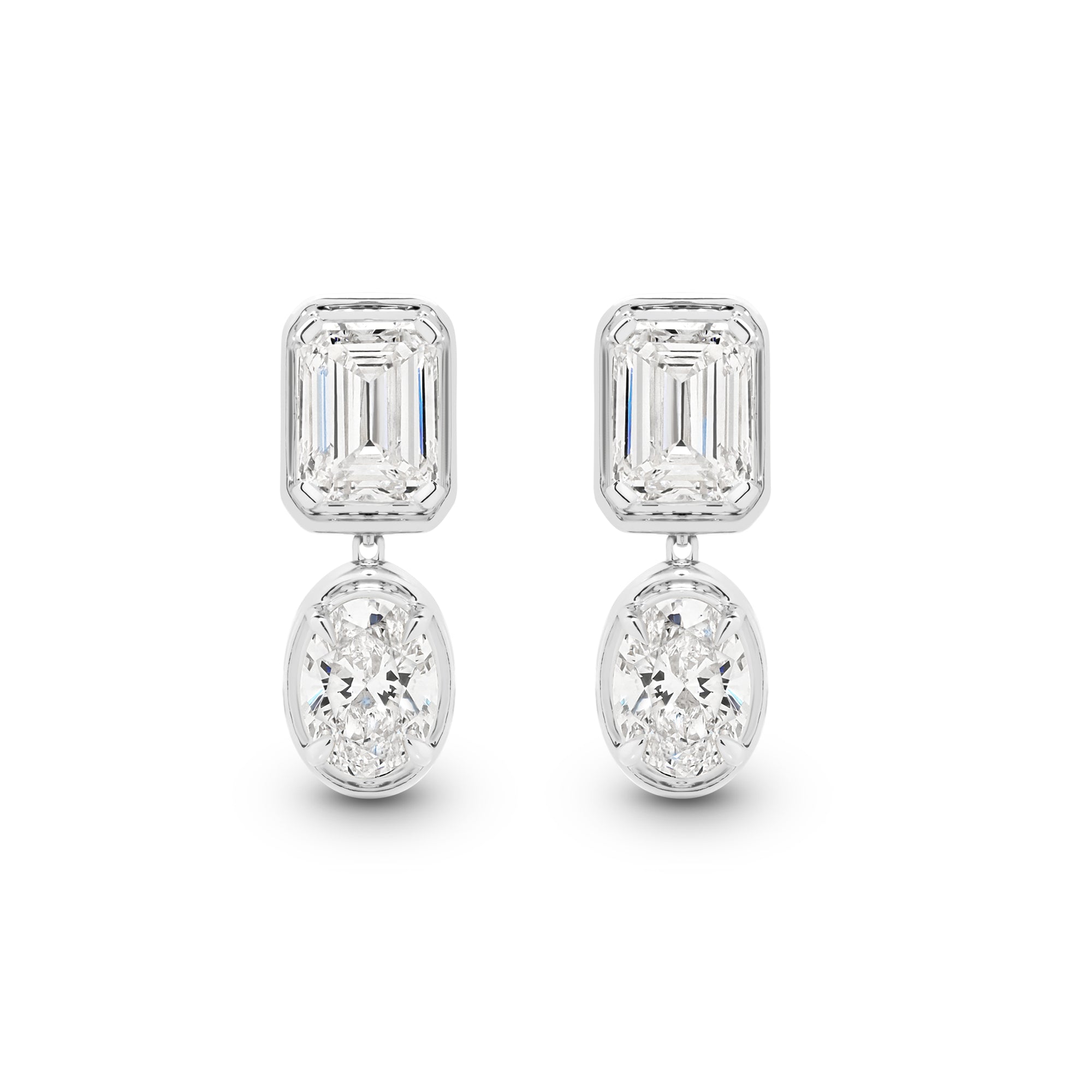 HEIRLOOM VALENTINA DIAMOND DROP EARRINGS - SOLID GOLD