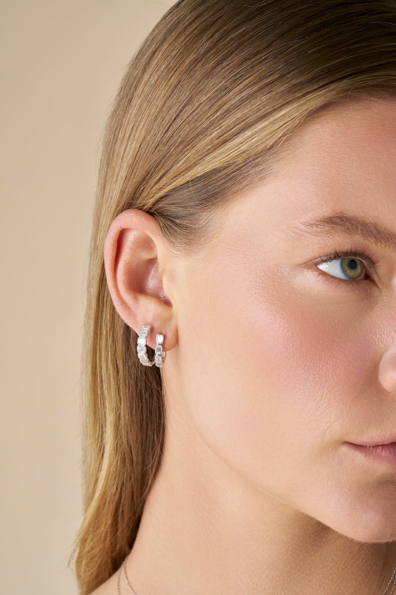 HEIRLOOM ELODIE DIAMOND HOPE EARRINGS - SOLID GOLD