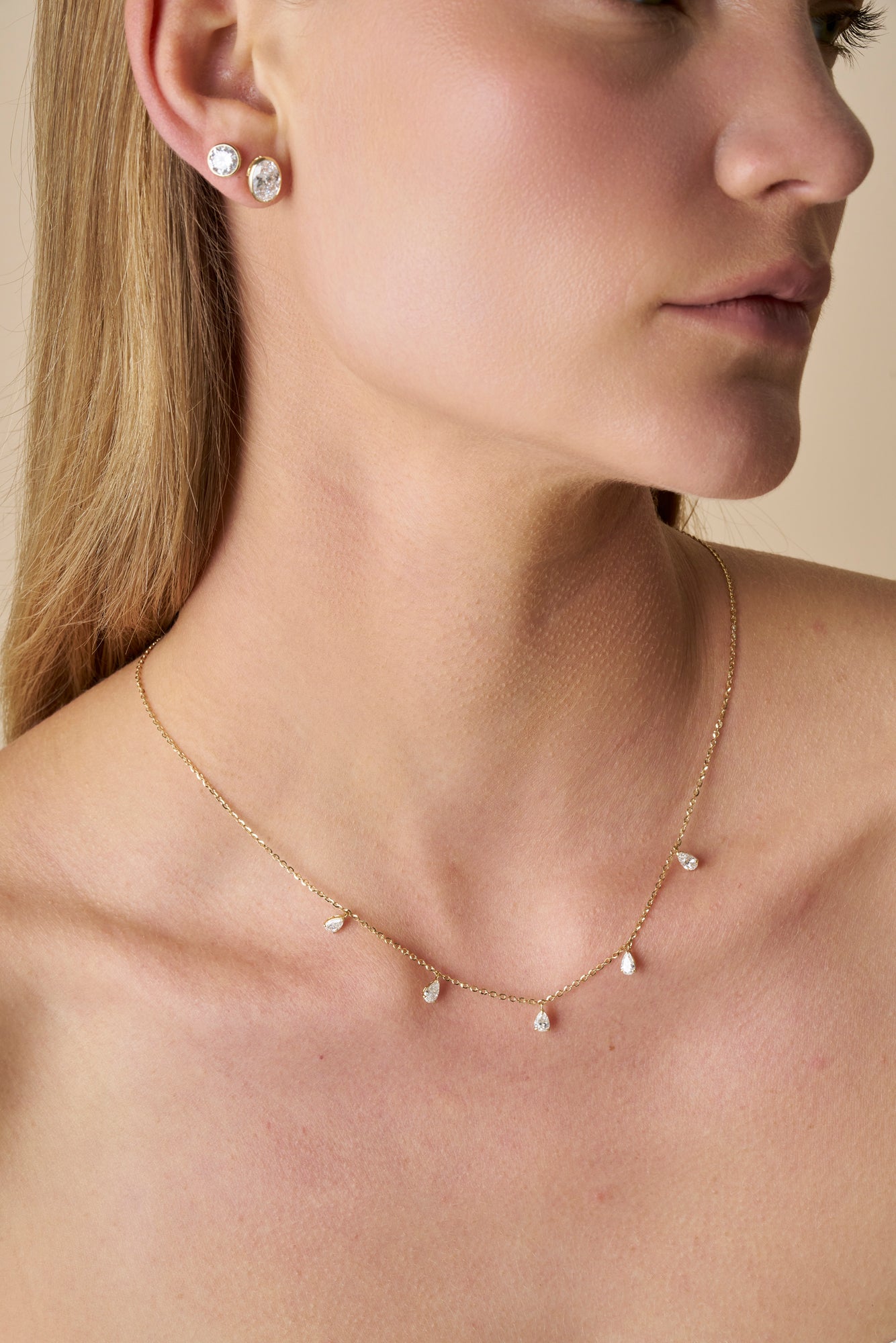 HEIRLOOM AURELIA DIAMOND NECKLACE - SOLID GOLD