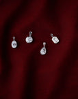 1CT BRILLIANT CUT BEZEL DIAMOND PENDANT - SOLID GOLD