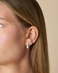 HEIRLOOM VALENTINA DIAMOND DROP EARRINGS - SOLID GOLD