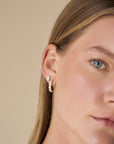 HEIRLOOM ELODIE DIAMOND HOPE EARRINGS - SOLID GOLD