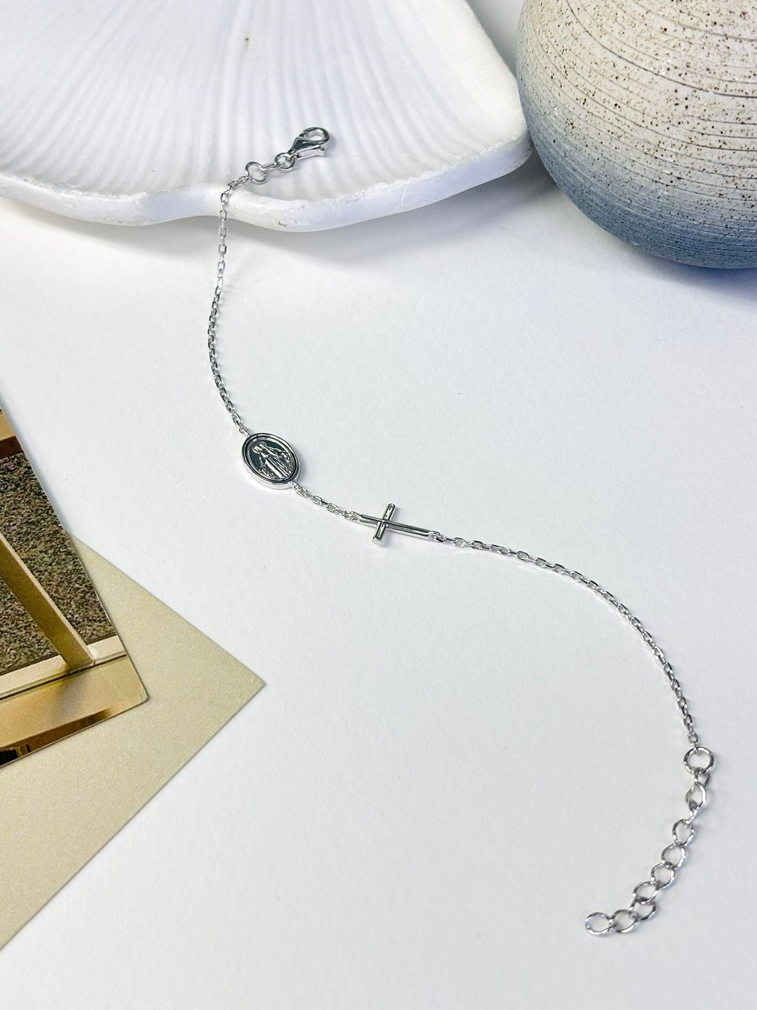 FAITH BRACELET - STERLING SILVER