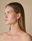 HEIRLOOM VALENTINA DIAMOND DROP EARRINGS - SOLID GOLD