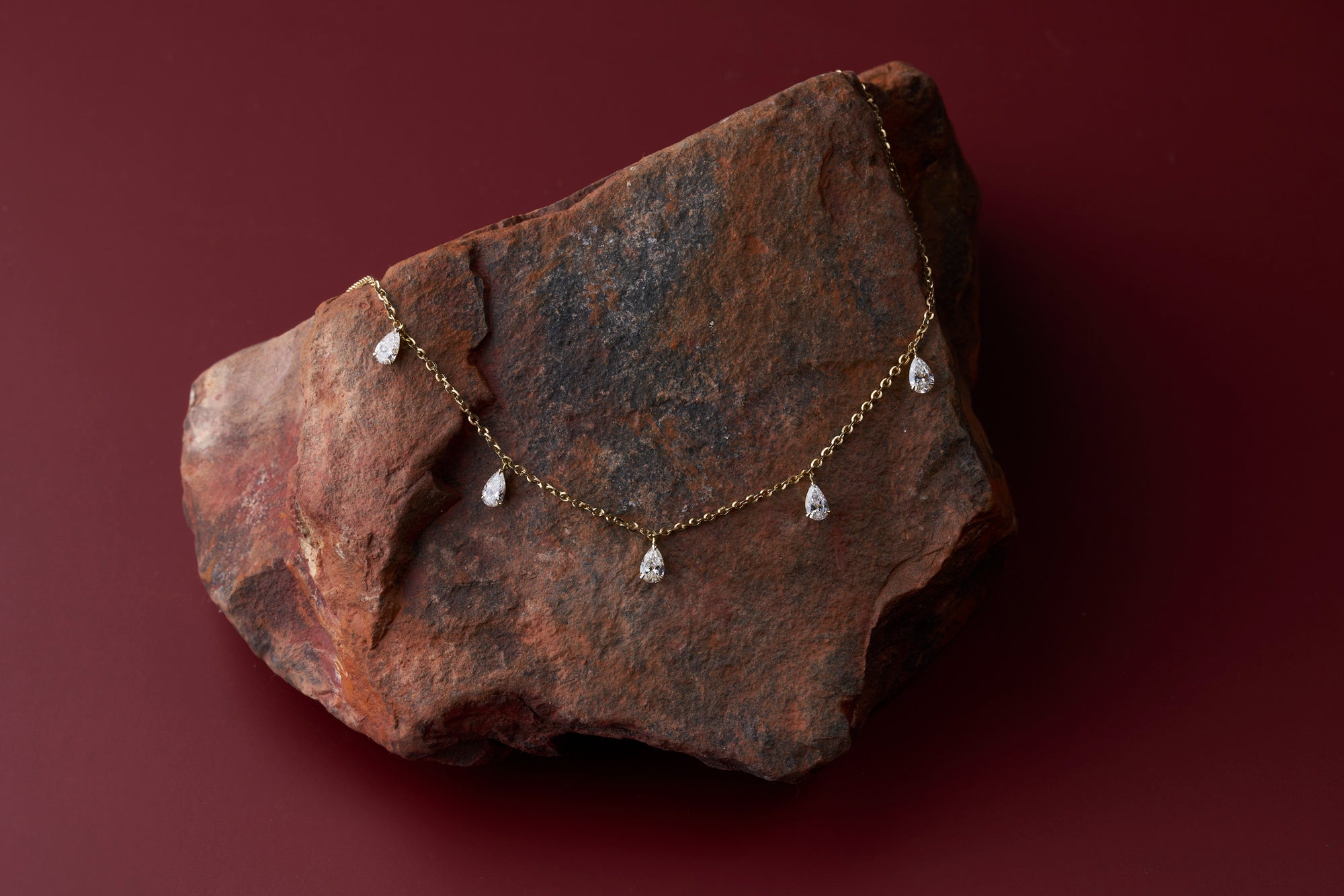 HEIRLOOM AURELIA DIAMOND NECKLACE - SOLID GOLD