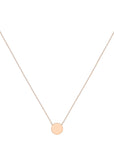 9CT DISC NECKLACE