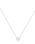 9CT DISC NECKLACE