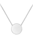 9CT DISC NECKLACE