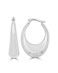 9CT LYDIA HOOP EARRINGS