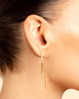 ELARA DROP STUD EARRINGS – 9CT GOLD