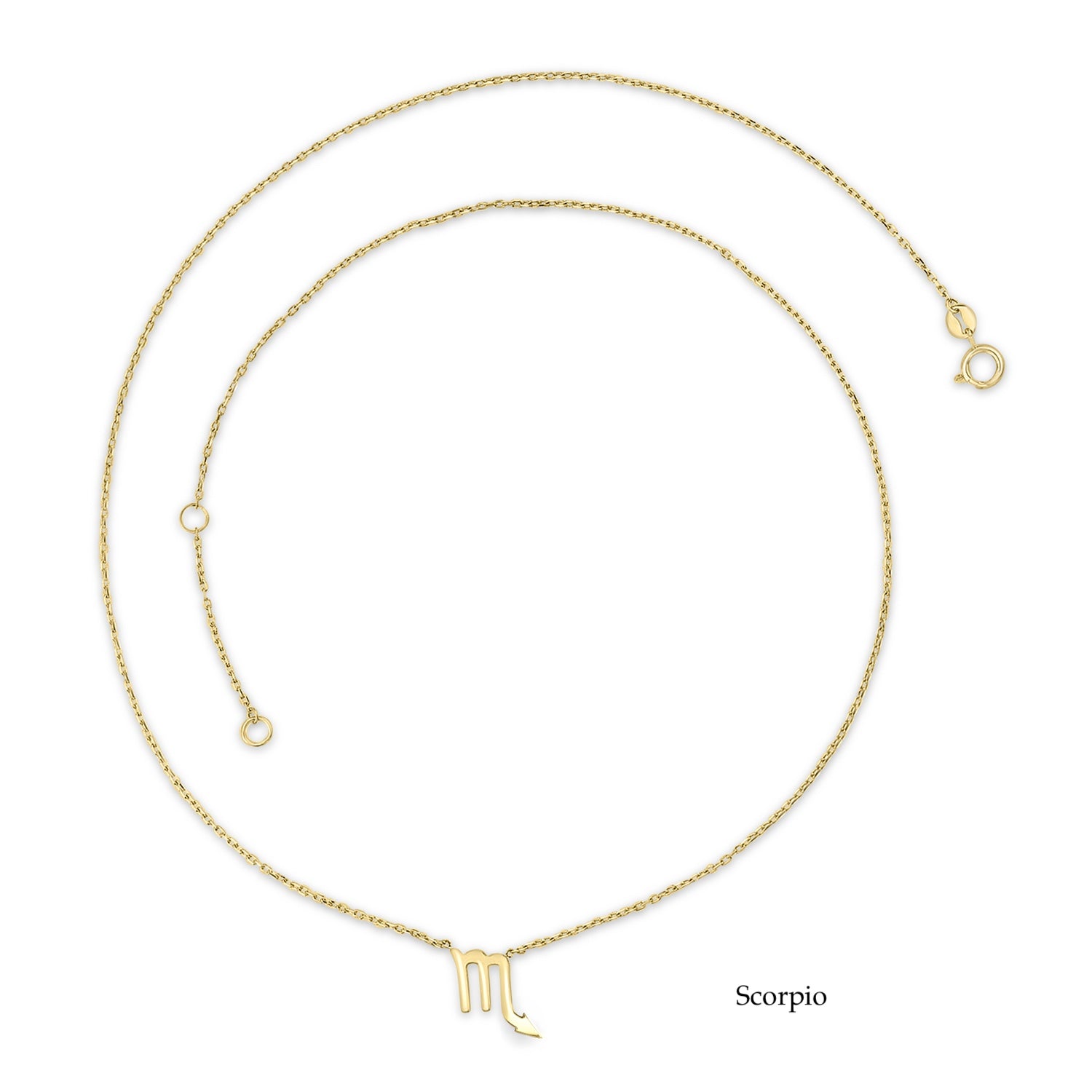 PETITIE ZODIAC NECKLACE - 9CT GOLD