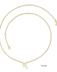 PETITIE ZODIAC NECKLACE - 9CT GOLD