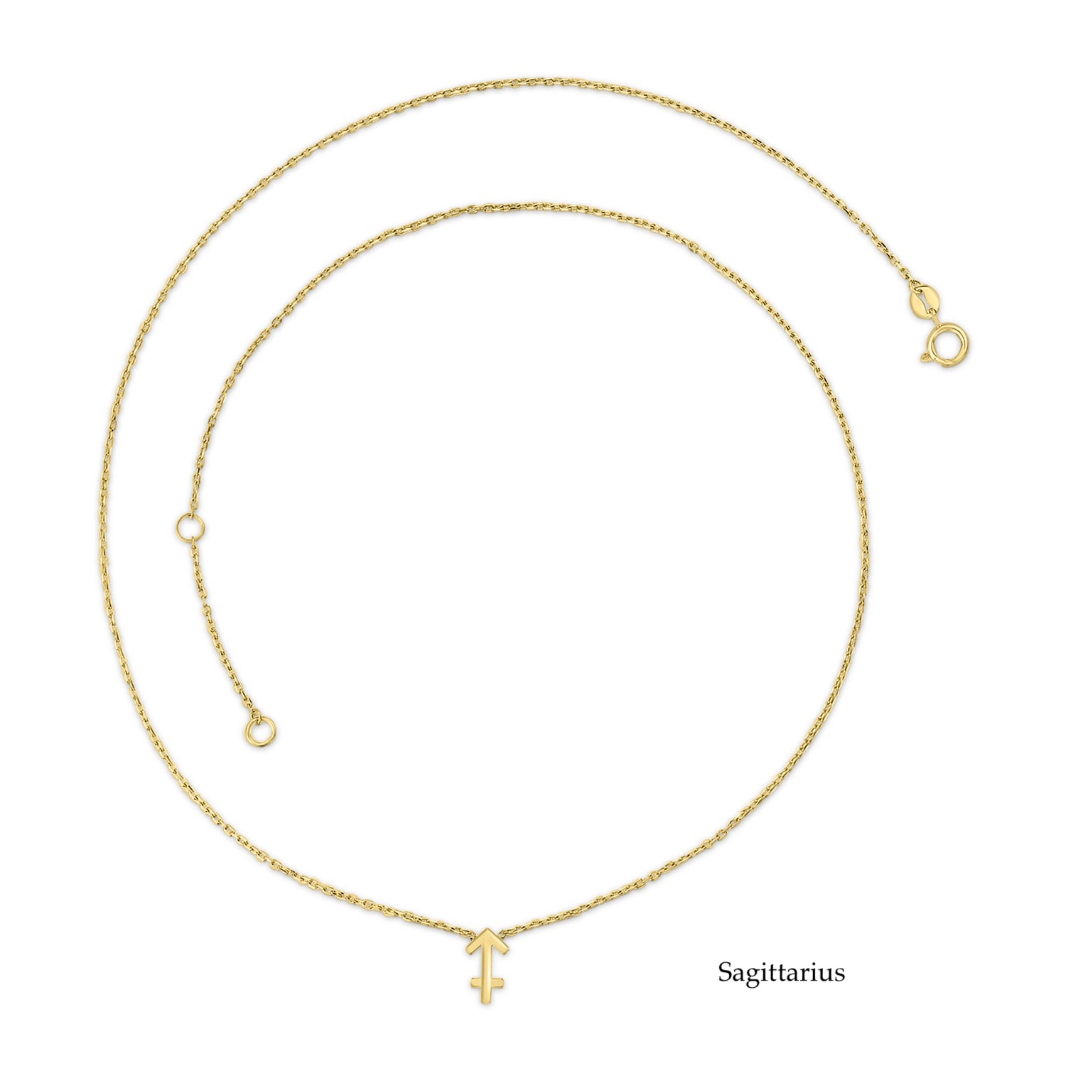 PETITIE ZODIAC NECKLACE - 9CT GOLD