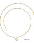 PETITIE ZODIAC NECKLACE - 9CT GOLD