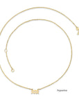 PETITIE ZODIAC NECKLACE - 9CT GOLD