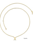 PETITIE ZODIAC NECKLACE - 9CT GOLD