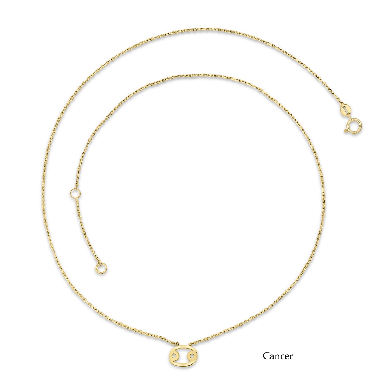 PETITIE ZODIAC NECKLACE - 9CT GOLD