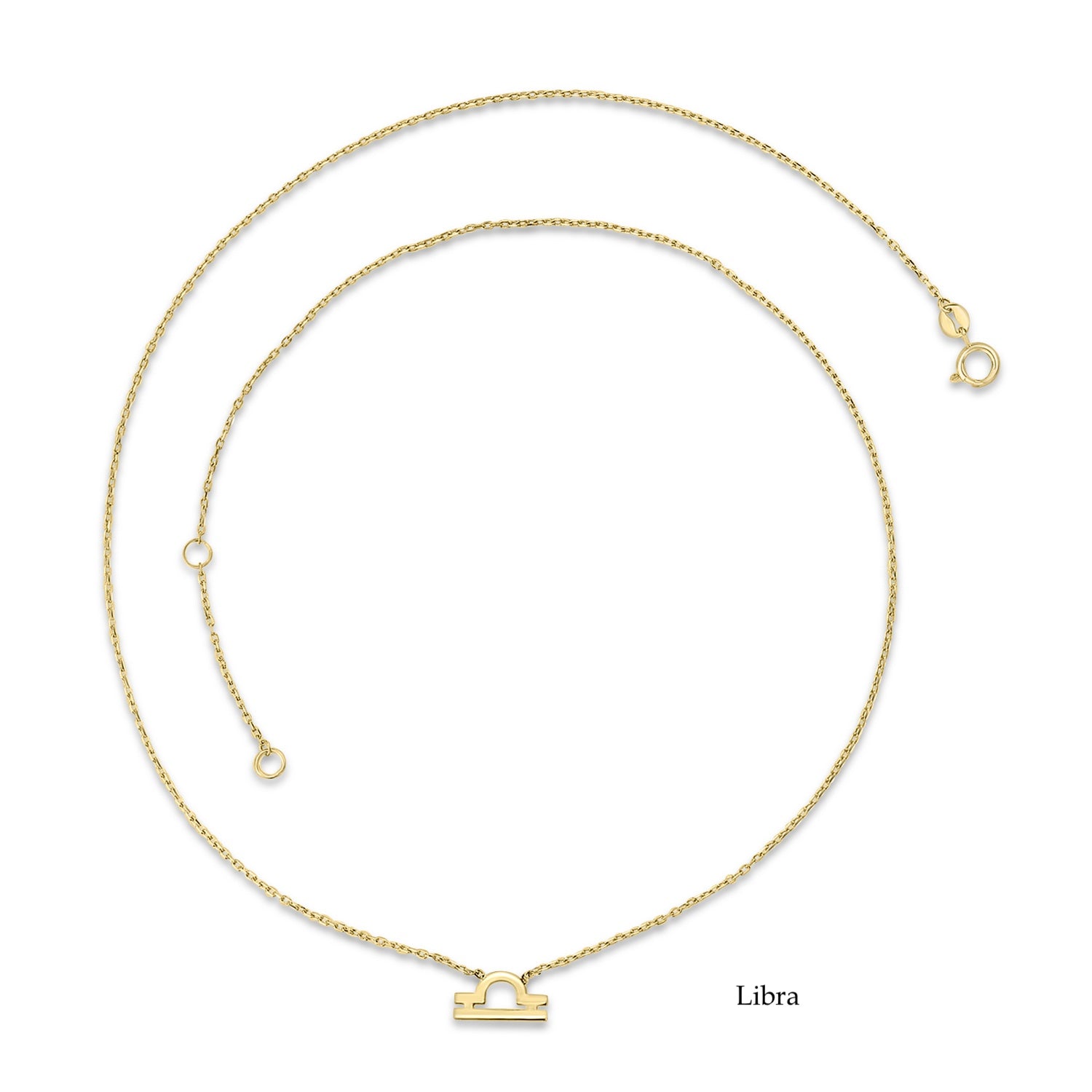 PETITIE ZODIAC NECKLACE - 9CT GOLD