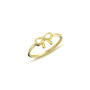 9CT GOLD BOW RING
