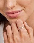 9CT BRANDIE PEARL RING