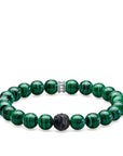 Thomas Sabo Bracelet "Black Cat Green"