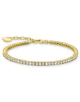 THOMAS SABO Tennis Bracelet Gold