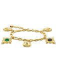 THOMAS SABO Iconic Symbols Coins Gold Bracelet