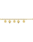 THOMAS SABO Iconic Symbols Coins Gold Bracelet