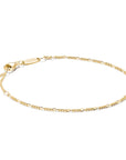 THOMAS SABO Charm bracelet Figaro design Gold