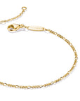 THOMAS SABO Charm bracelet Figaro design Gold