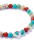THOMAS SABO Multicoloured Eye Bead Bracelet