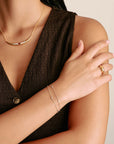 THOMAS SABO Bracelet with Zirconia Double-Row