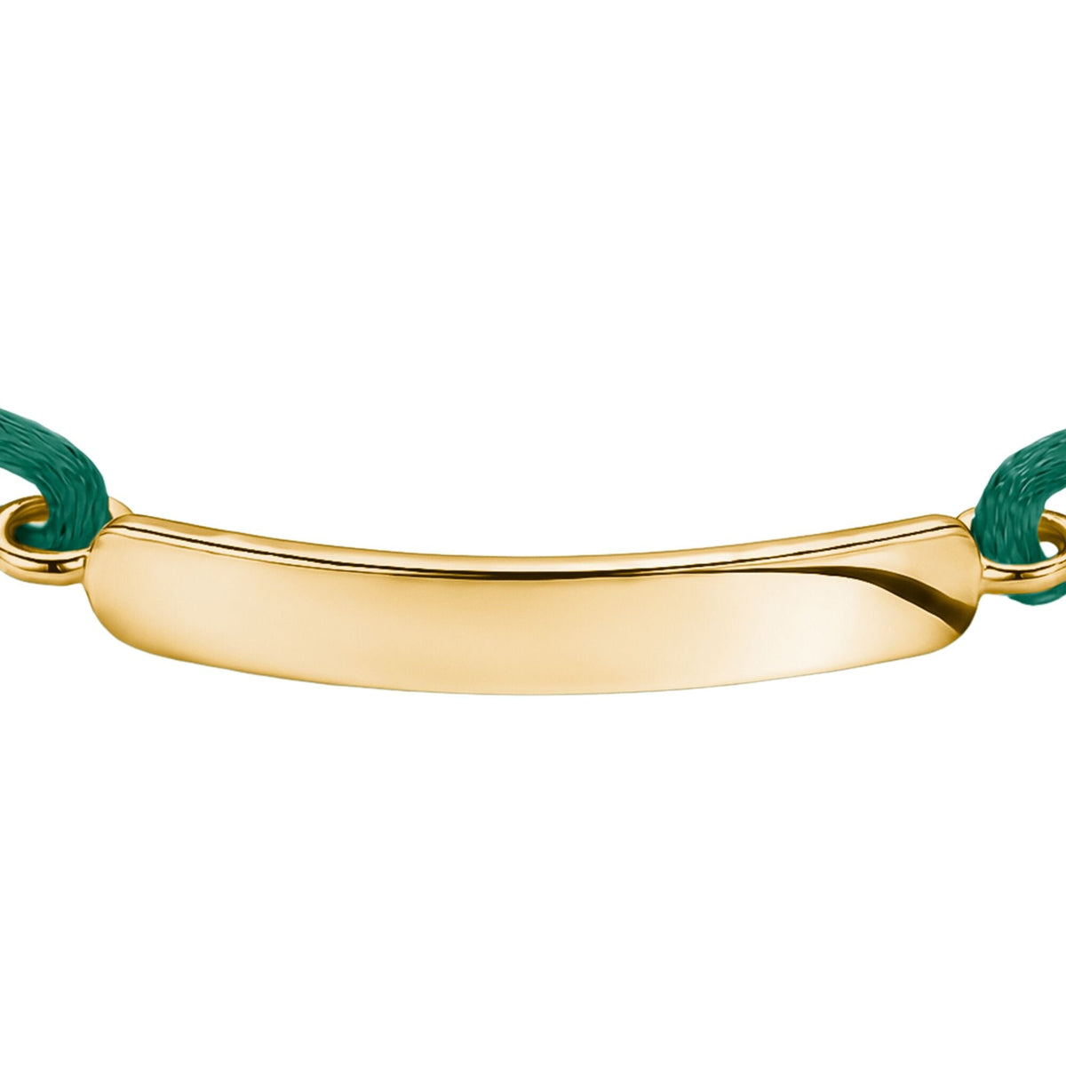 Textile bracelet green