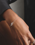 Bracelet Together with zirconia