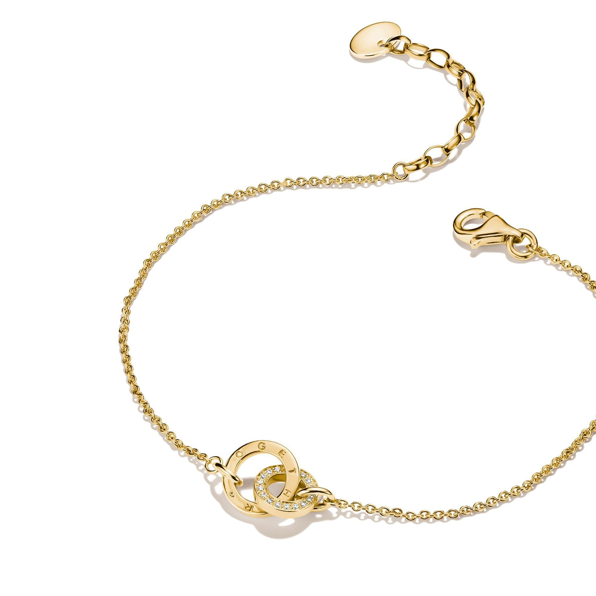 Bracelet Together with zirconia