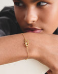 Bracelet Together with zirconia